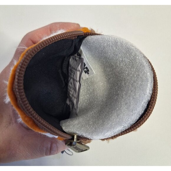 Loungefly Star Wars Porg Coin Purse Furry Plush Retired Zipper New 5" - Picture 4 of 6